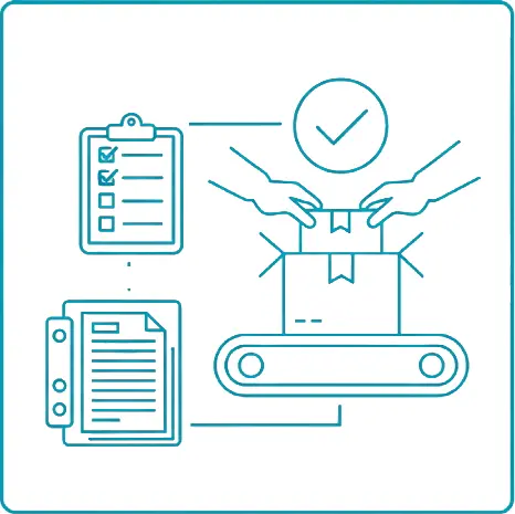 Darstellung der Fehlerfreiheit durch Vollständigkeitsprüfung und saubere Dokumentation der Sets