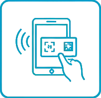 Fehlerfreie Identifikation durch Einlesen der Karte am ComforTablet