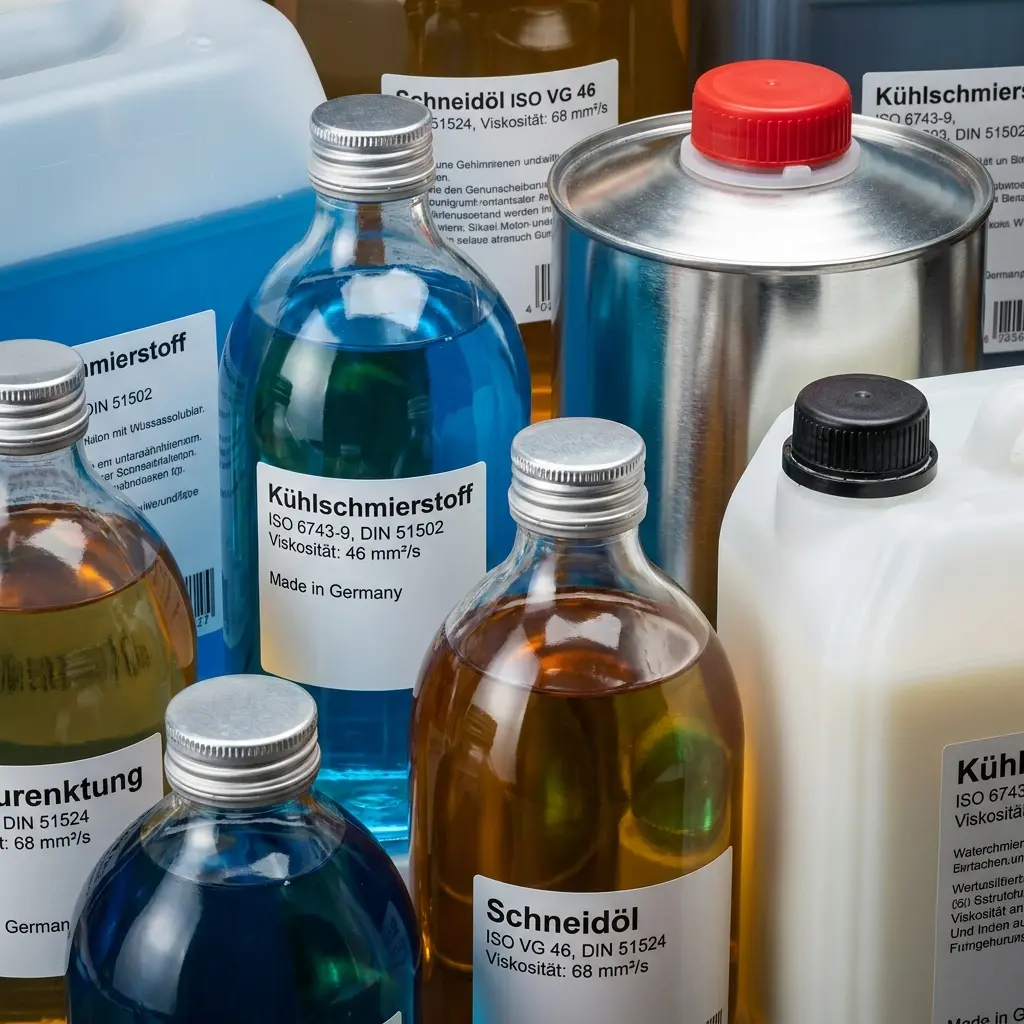 Schneidflüssigkeiten & Kühlmittel - DIN zertifiziert | C-SERVE chneidflüssigkeiten und Kühlmittel - Hochwertige Metallbearbeitungsflüssigkeiten nach DIN Standard für sichere und effiziente Bearbeitung